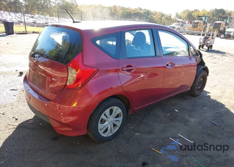 2018 Nissan Versa Note Sv from USA, damaged, VIN 3N1CE2CP0JL352876